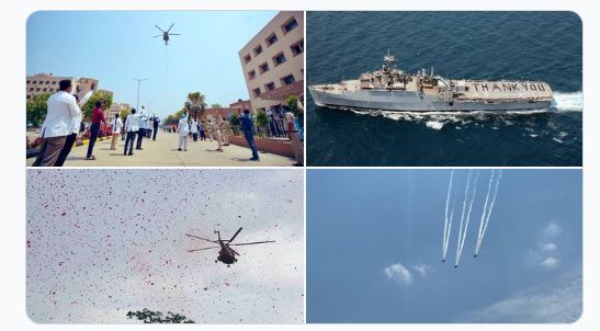 केंद्रीय गृहमंत्री ने कोविड योधाओं को इस महामारी से लड़ने में उनके अतुलित योगदान और बलिदान के लिए उन्हें नमन किया #indianairforce #IndianArmy #IndianNavy