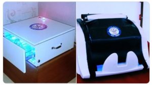 DRDO electronic gadgets sanitise Machine