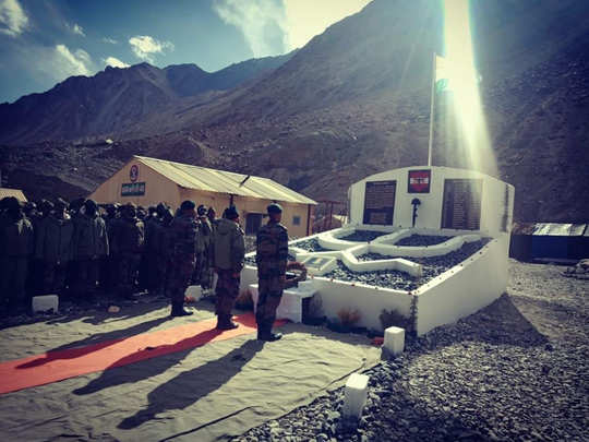 सेना ने गालवान घाटी संघर्ष में मारे गए सैनिकों के लिए लद्दाख में मेमोरियल का किया निर्माण 