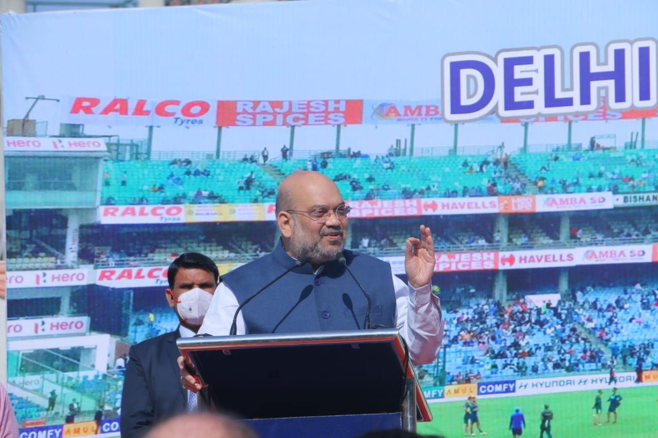 गृहमंत्री अमित शाह ने किया पूर्व वित्त मंत्री स्व. अरुण जेटली की प्रतिमा का अनावरण