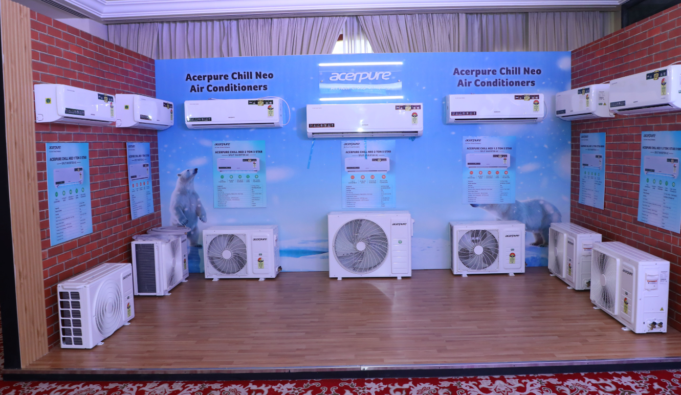 एसरप्योर ने लॉन्च किए 7 नए स्प्लिट इन्वर्टर एसी; 7-इन-1 कन्वर्टिबल तकनीक और ‘आइस ब्लास्ट’ मोड के साथ मिलेगी जबरदस्त बचत