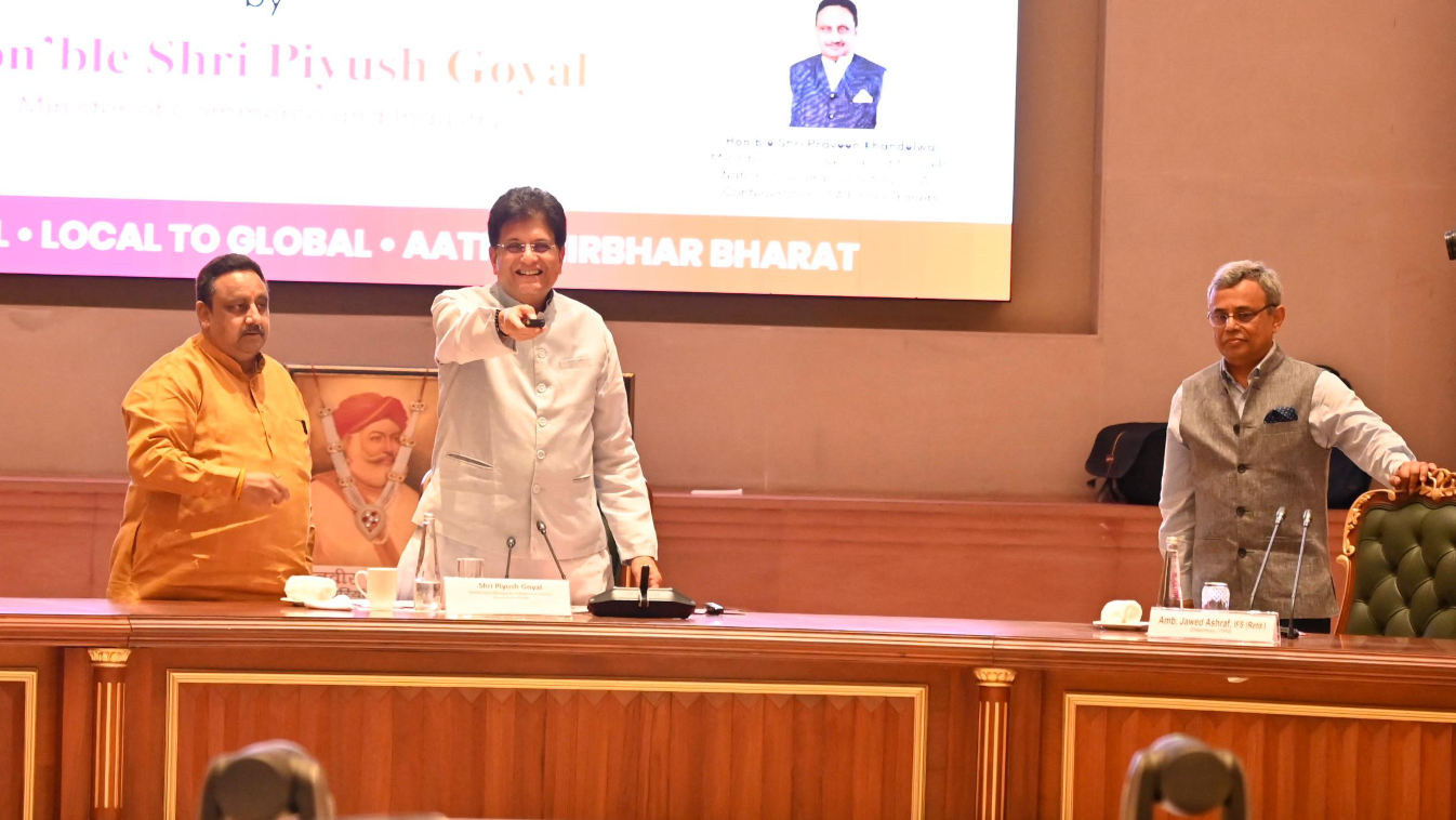 पीयूष गोयल ने लॉन्च किया ‘भारतीय व्यापार महोत्सव’, भारत को ग्लोबल मैन्युफैक्चरिंग हब बनाने पर जोर