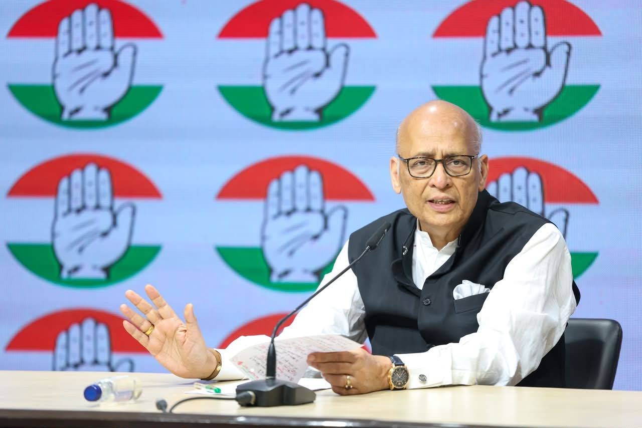 Dr Abhishek Manu Singhvi, MP and Chairman, Law, Human Rights & RTI department, AICC