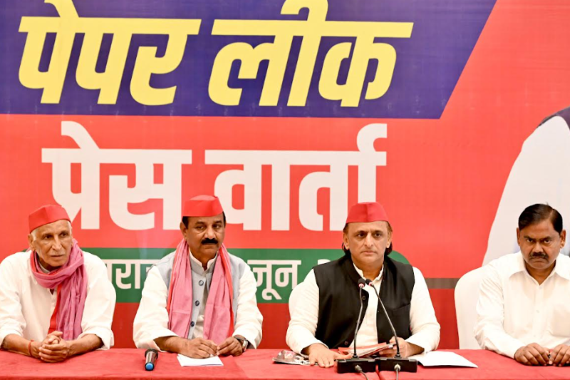 भाजपा सरकार नौकरियों में संगठित घोटाला कर रही, सत्ता में आए तो युवाओं को देंगे 3 साल की अतिरिक्त आयु सीमा: अखिलेश यादव