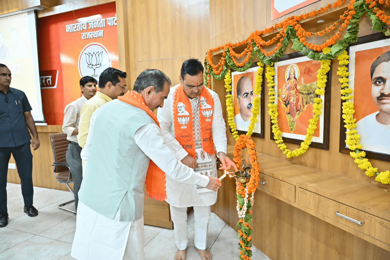 नगर निकाय चुनाव से पहले भाजपा का महामंथन: भजनलाल शर्मा बोले- 31 माह में जितना विकास हुआ, कांग्रेस पांच साल में भी नहीं कर पाई
