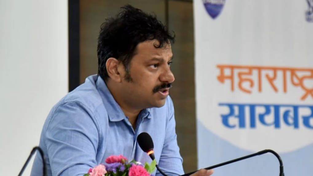 Person speaking at a podium.