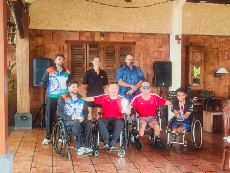 संघर्ष से सफलता तक: भारतीय व्हीलचेयर रग्बी टीम ने बाली में जीता ब्रॉन्ज