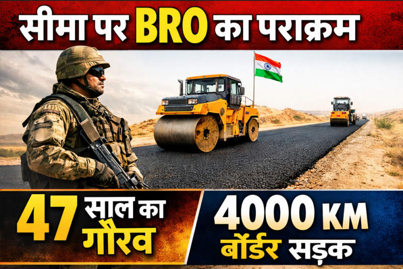सीमा पर सड़कों की ताकत: BRO की परियोजना चेतक के 47 साल, 4000 किमी नेटवर्क से बढ़ी सुरक्षा
